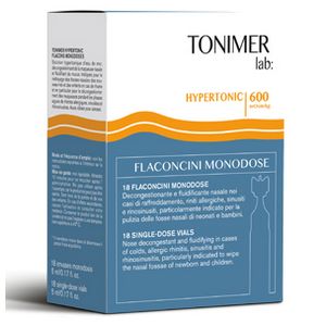Tonimer Lab Hypertonic 18 Flaconcini Monodose - confezione
