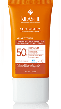 RILASTIL SUN SYSTEM VELVET TOUCH CREMA SPF50+ 50ML