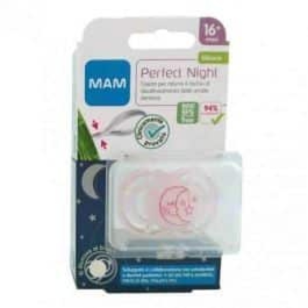 MAM Perfect Night Tettarella Silicone Taglia 16 Femmina