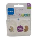 MAM Original 6+ Ciuccio Doppio Caucciù Neutro