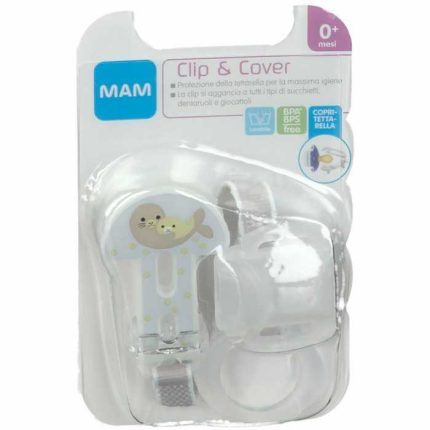 MAM Clip It Cover Portasucchietto Neutro