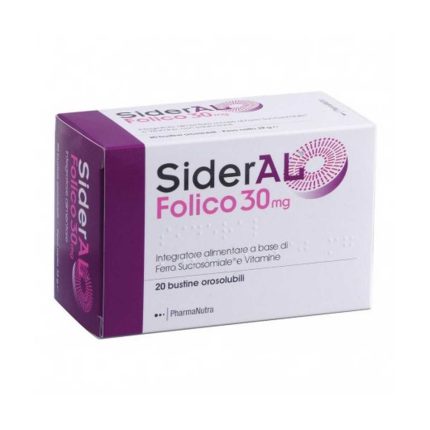 Sideral Folico 30 mg 20 Bustine