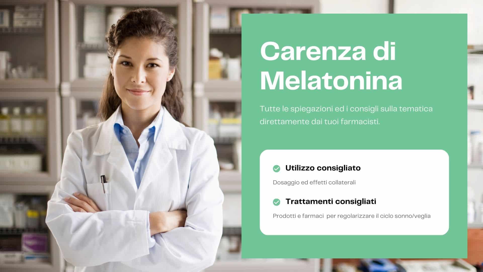 carenza di melatonina