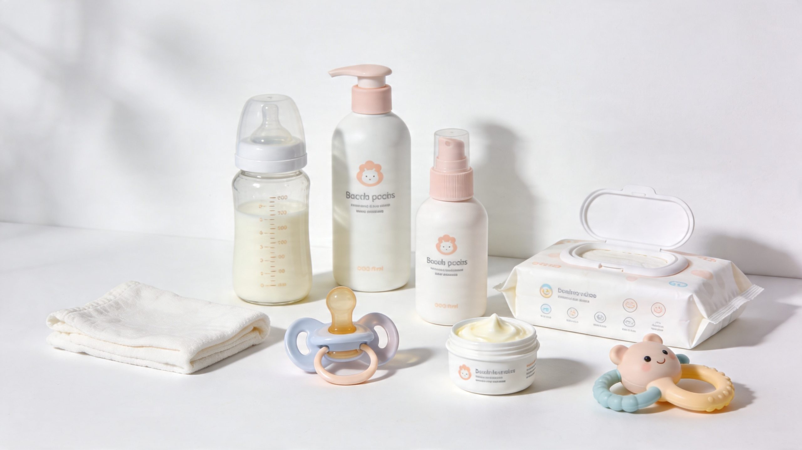 Prodotti per l'igiene e la cura della pelle del neonato